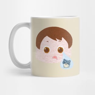 The Boy who Cried Wolf. Literally. Mug